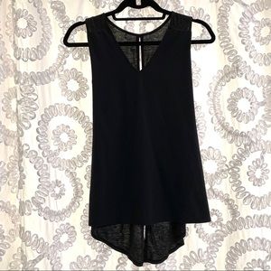 Athletic sport Lucy Black Tank Top